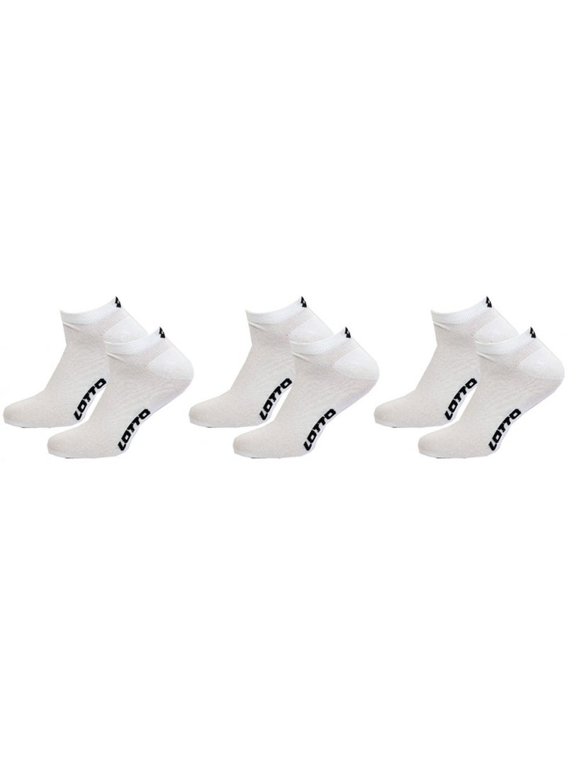 Chaussettes homme LOTTO SNEAKER - Pack de 6 Multicolore - Kiabi