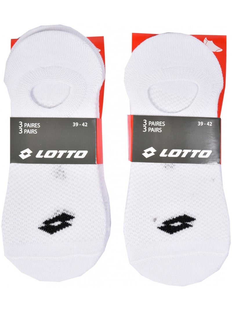 Chaussettes homme LOTTO SNEAKER - Pack de 6 Multicolore - Kiabi