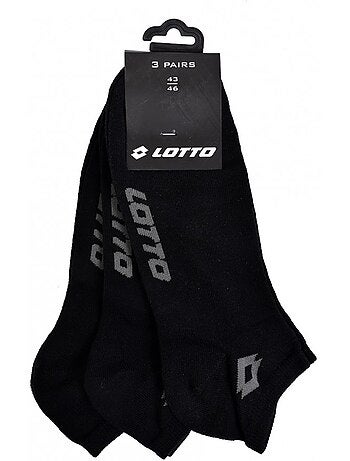 Chaussettes homme LOTTO SNEAKER - Pack de 6