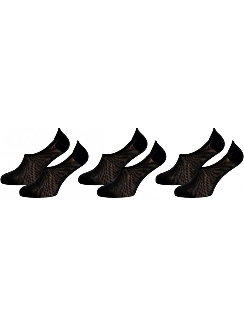 Chaussettes homme LOTTO SNEAKER - Pack de 6 Noir - Kiabi