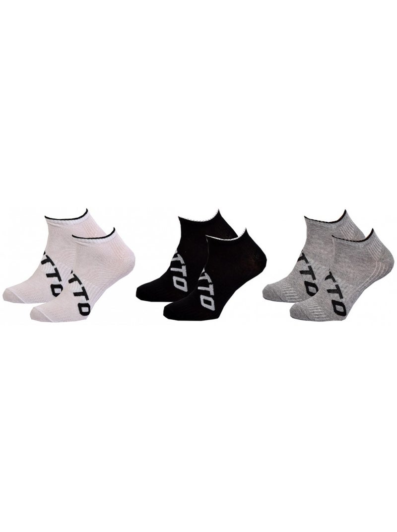 Chaussettes homme LOTTO SNEAKER - Pack de 9 Multicolore - Kiabi