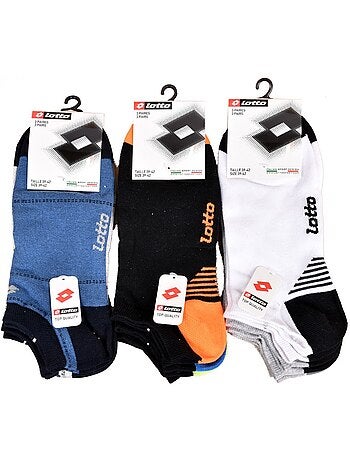 Chaussettes homme LOTTO SNEAKER - Pack de 9