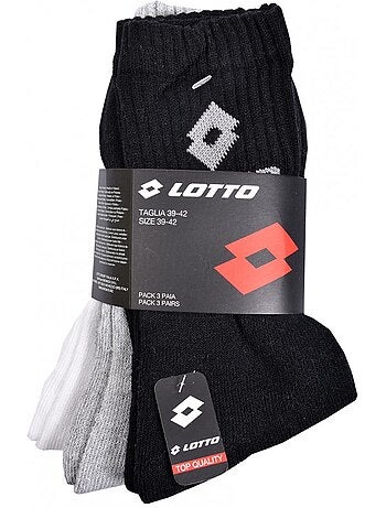 Chaussettes homme LOTTO TENNIS - Pack de 6