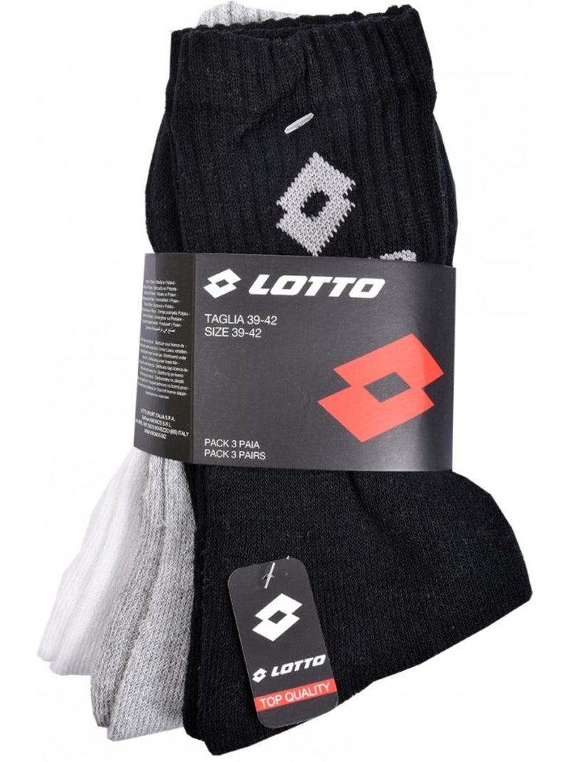 Chaussettes homme LOTTO TENNIS - Pack de 6 Doré/or - Kiabi