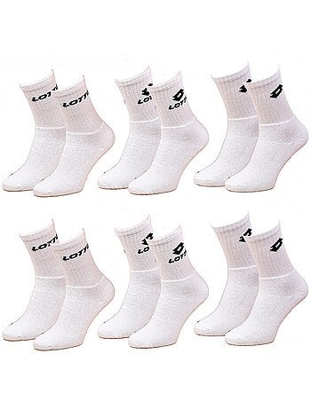 Chaussettes homme LOTTO TENNIS - Pack de 6