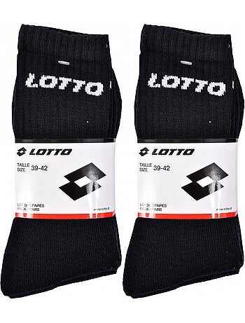Chaussettes homme LOTTO TENNIS - Pack de 6