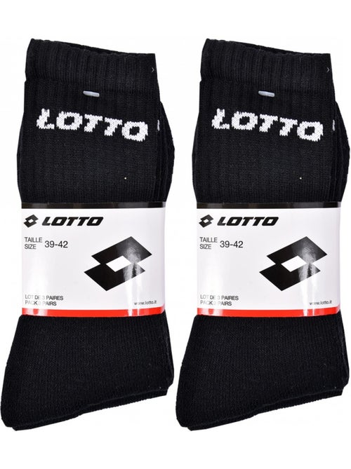 Chaussettes homme LOTTO TENNIS - Pack de 6 - Kiabi
