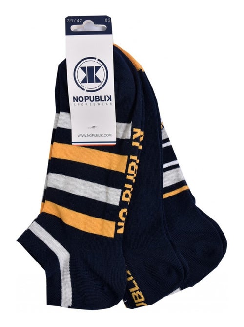 Chaussettes Homme NO PUBLIK - Pack de 6 - Kiabi