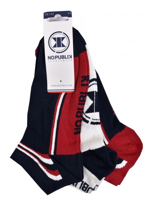 Chaussettes Homme NO PUBLIK - Pack de 6 - Kiabi