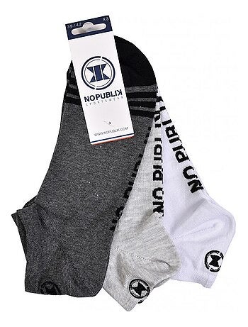 Chaussettes Homme NO PUBLIK - Pack de 6