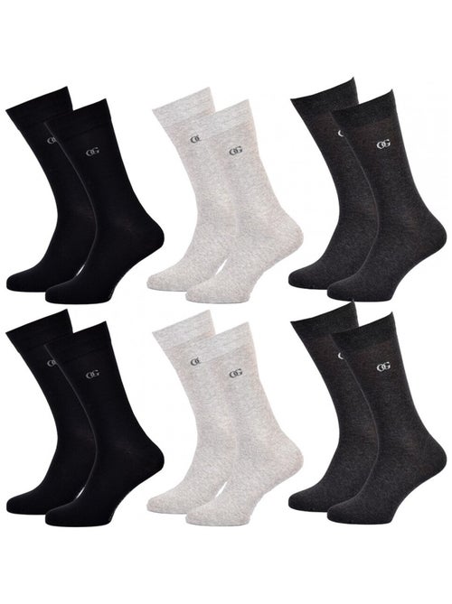 Chaussettes Homme OLIVER GRANT - Pack de 6 - Kiabi