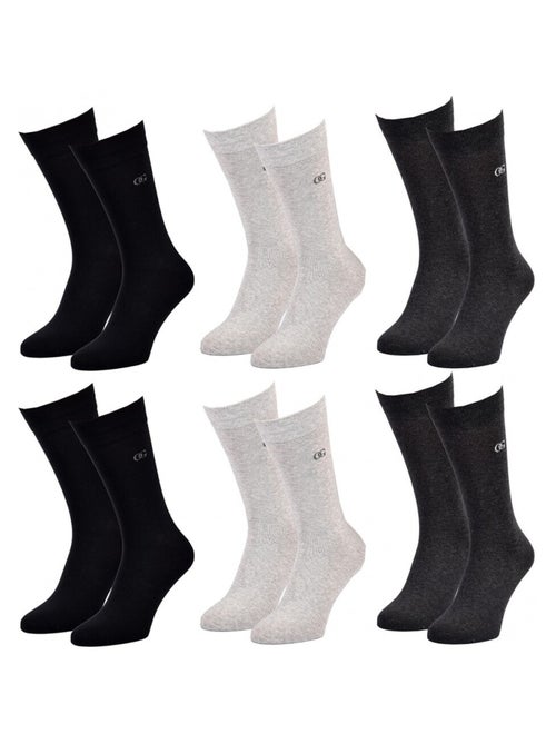 Chaussettes Homme OLIVER GRANT - Pack de 6 - Kiabi