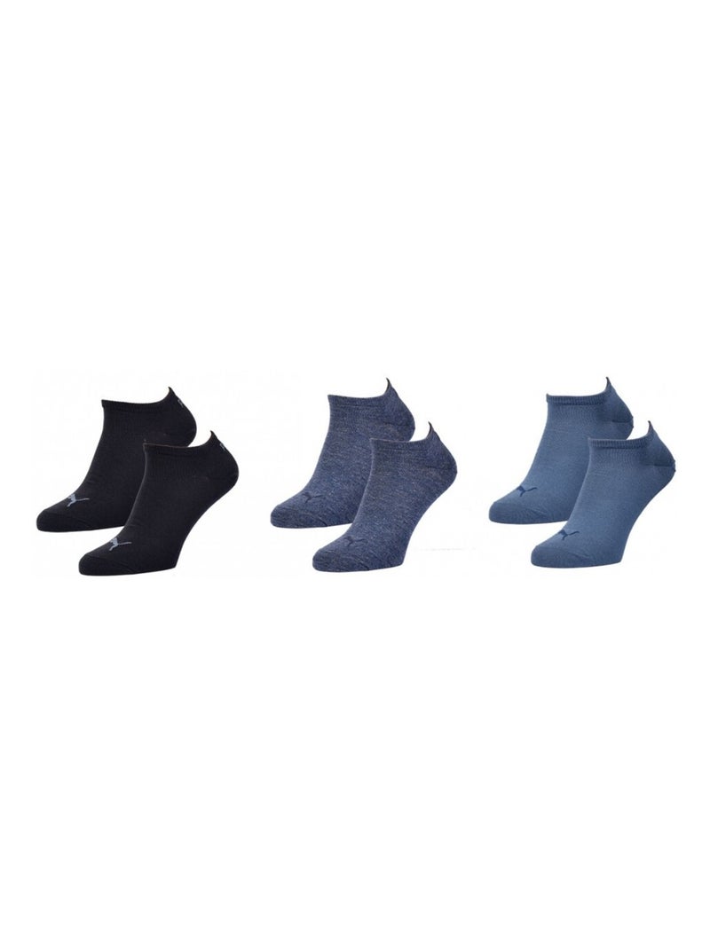 Chaussettes homme PUMA SNEAKER - Pack de 3 Bleu - Kiabi