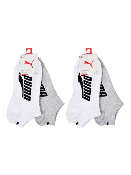 Chaussettes homme PUMA SNEAKER - Pack de 4 - Kiabi