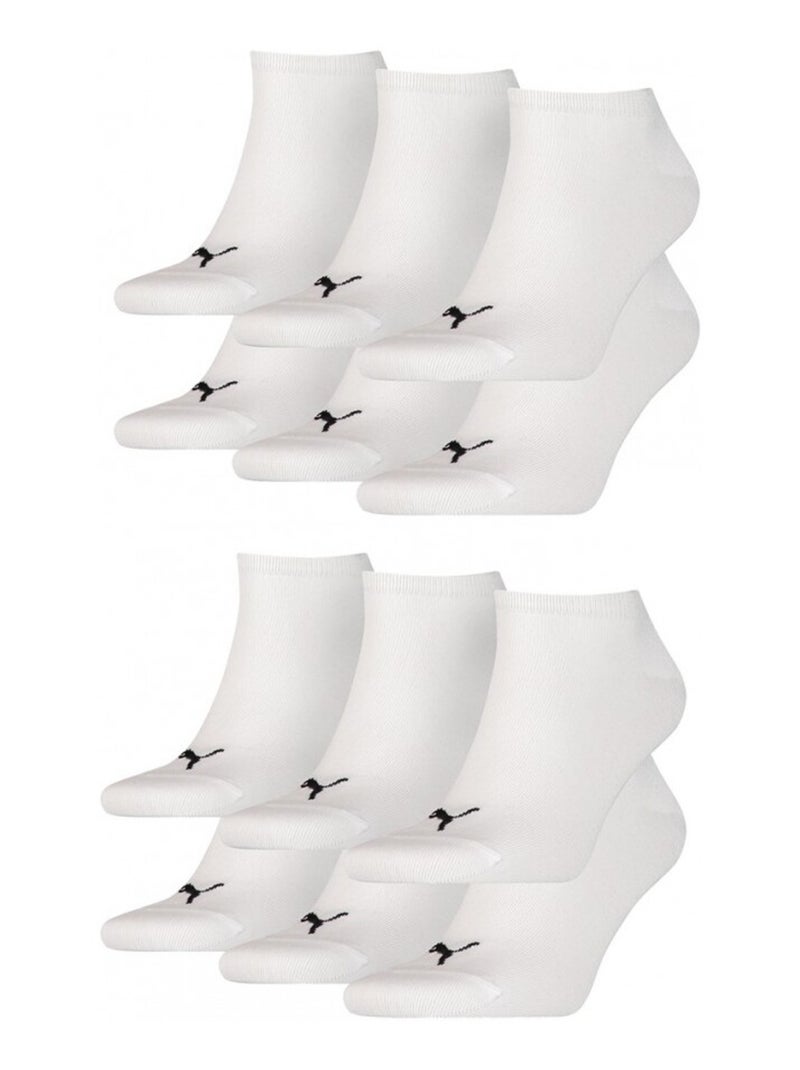 Chaussettes homme PUMA SNEAKER - Pack de 6 Blanc - Kiabi