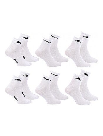 Chaussettes Homme QUARTER KAPPA - Pack de 6