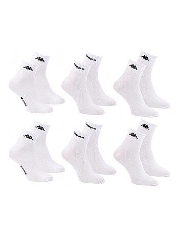 Chaussettes Homme QUARTER KAPPA - Pack de 6