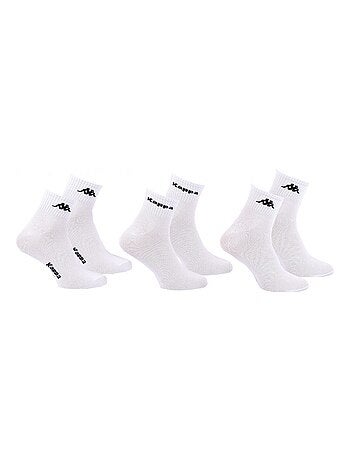 Chaussettes Homme QUARTER KAPPA - Pack de 6