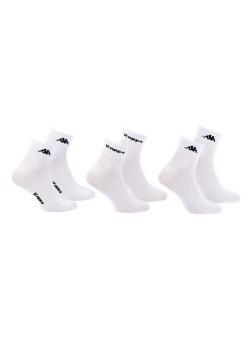 Chaussettes Homme QUARTER KAPPA - Pack de 6 - Kiabi
