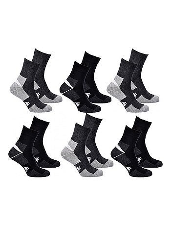 Chaussettes Homme QUARTER KAPPA - Pack de 6