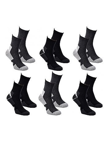 Chaussettes Homme QUARTER KAPPA - Pack de 6