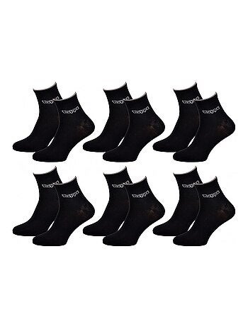 Chaussettes Homme QUARTER KAPPA - Pack de 6