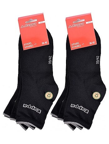 Chaussettes Homme QUARTER KAPPA - Pack de 6
