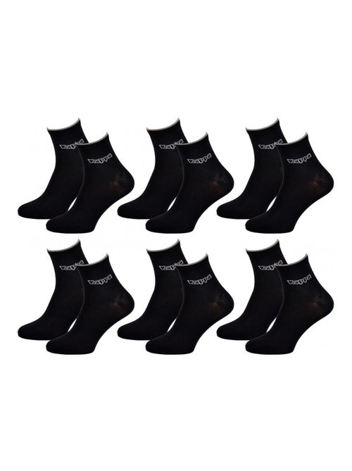 Chaussettes Homme QUARTER KAPPA - Pack de 6 - Kiabi
