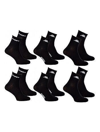 Chaussettes Homme QUARTER KAPPA - Pack de 6