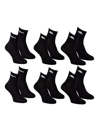Chaussettes Homme QUARTER KAPPA - Pack de 6