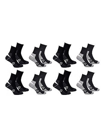 Chaussettes Homme QUARTER SERGIO TACCHINI Lot de 8 - Pack de 8