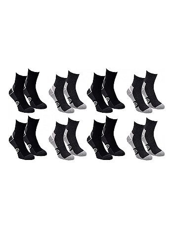 Chaussettes Homme QUARTER SERGIO TACCHINI Lot de 8 - Pack de 8