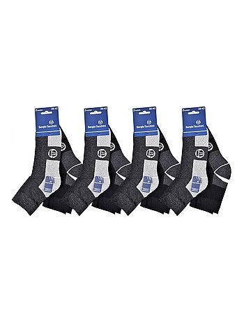 Chaussettes Homme QUARTER SERGIO TACCHINI Lot de 8 - Pack de 8