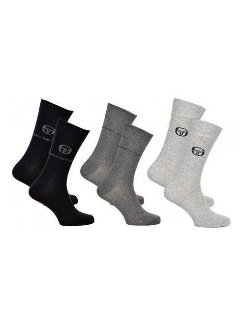 Chaussettes homme Sergio Tacchini  - Pack de 3 - Kiabi
