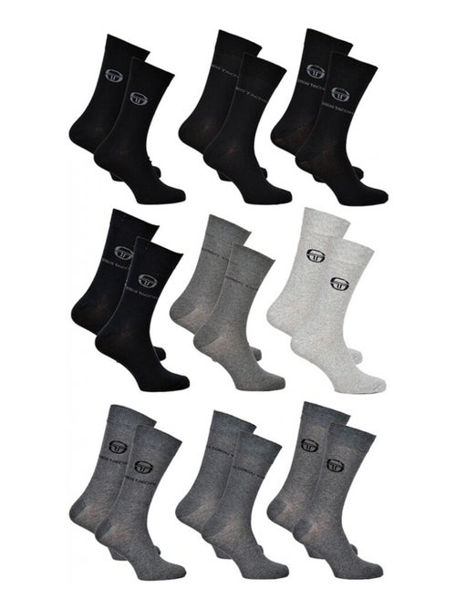 Chaussettes homme Sergio Tacchini  - Pack de 9 - Kiabi