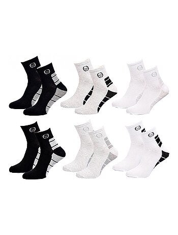 Chaussettes homme Sergio Tacchini Socquettes QUARTER - Pack de 12