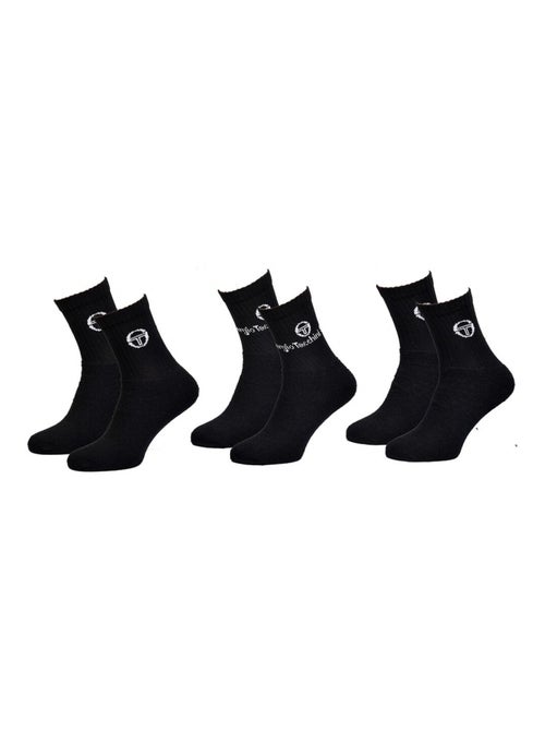 Chaussettes homme Sergio Tacchini Tennis - Pack de 12 - Kiabi