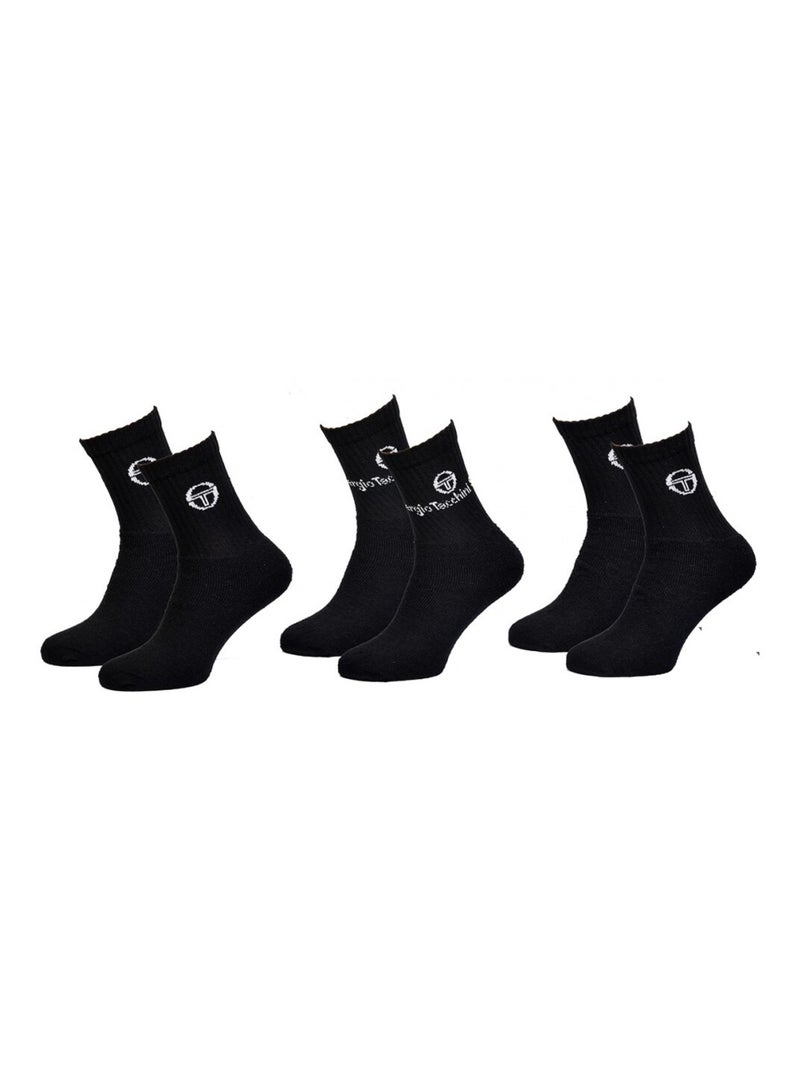 Chaussettes homme Sergio Tacchini Tennis - Pack de 12 Multicolore - Kiabi