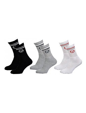 Chaussettes homme Sergio Tacchini Tennis - Pack de 6