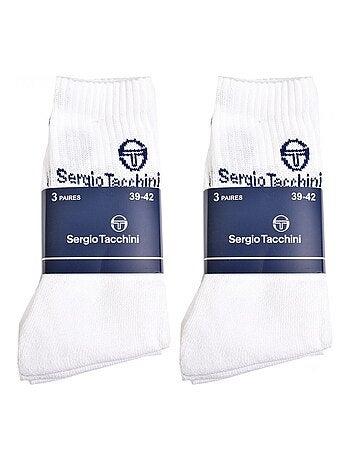 Chaussettes homme Sergio Tacchini Tennis - Pack de 6