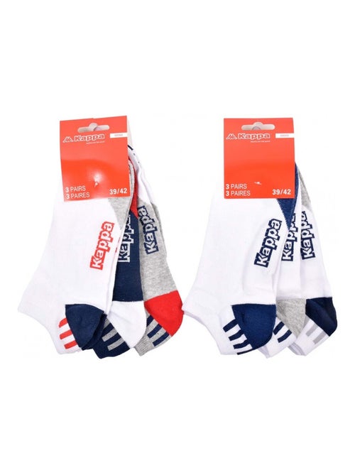 Chaussettes Homme SNEAKER KAPPA - Pack de 6 - Kiabi