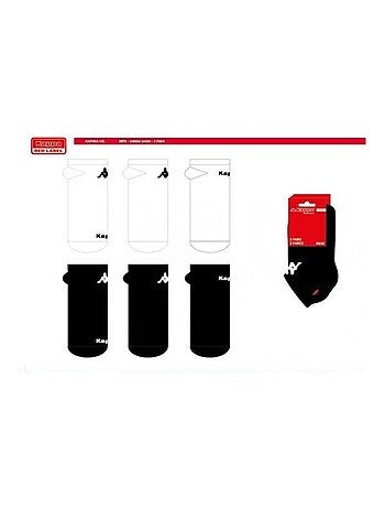 Chaussettes Homme SNEAKER KAPPA - Pack de 6