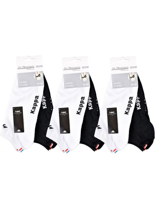 Chaussettes Homme SNEAKER KAPPA - Pack de 6 - Kiabi