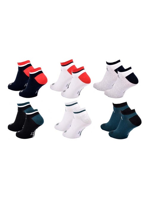 Chaussettes Homme SNEAKER KAPPA - Pack de 6 - Kiabi