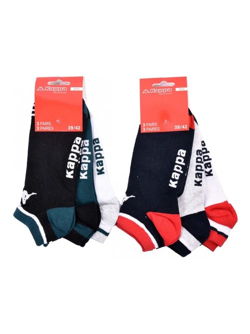 Chaussettes Homme SNEAKER KAPPA - Pack de 6 - Kiabi