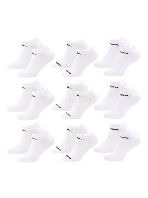 Chaussettes Homme SNEAKER KAPPA - Pack de 9 - Kiabi