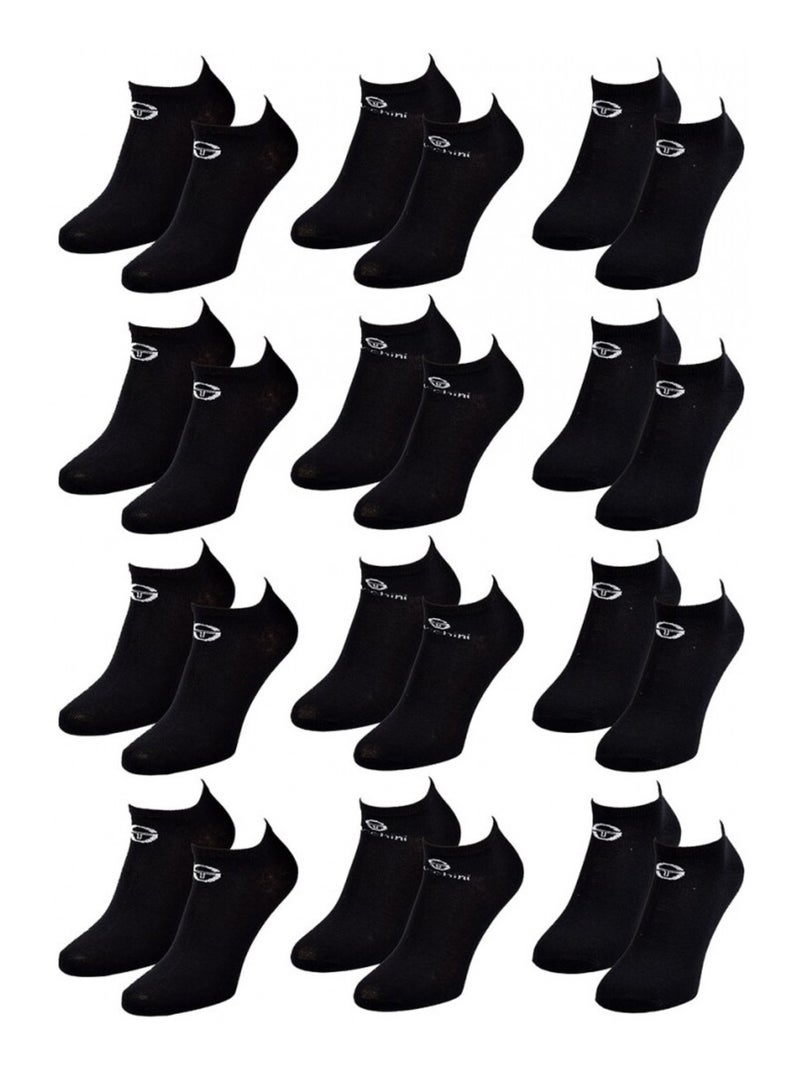Chaussettes Homme SNEAKER SERGIO TACCHINI - Pack de 12 Multicolore - Kiabi