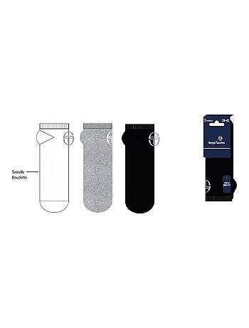 Chaussettes Homme SNEAKER SERGIO TACCHINI - Pack de 12