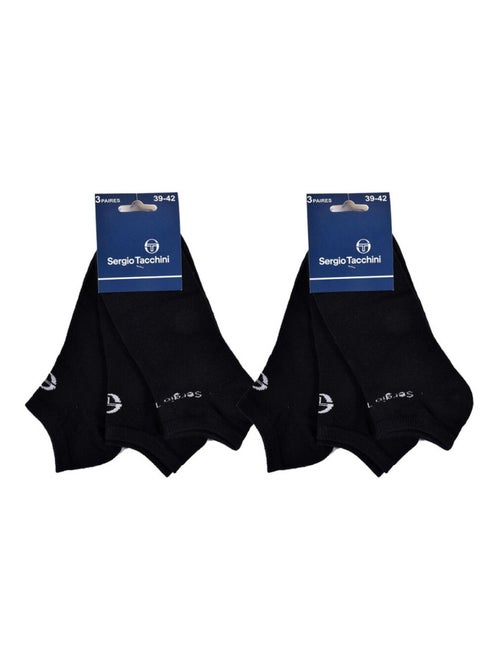 Chaussettes Homme SNEAKER SERGIO TACCHINI - Pack de 6 - Kiabi
