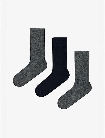 Chaussettes homme super lot de 3 invisibles penti